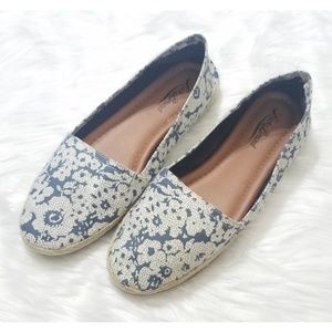 Lucky brand floral tomlinn espadrille flats 8